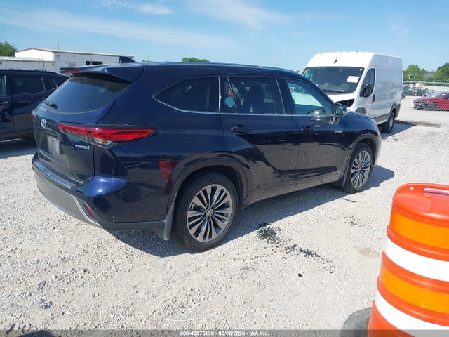 Продажа на аукционе авто 2021 Toyota Highlander Hybrid Platinum, vin: 5TDEBRCH9MS031854, номер лота: 45075130