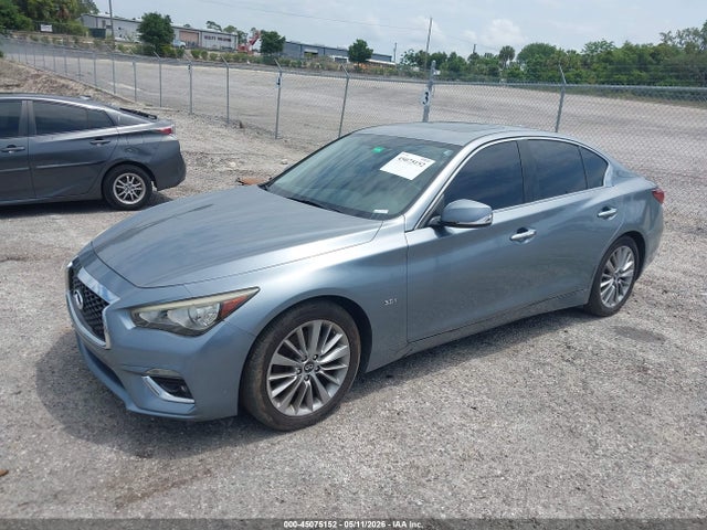 Aukcja sprzedaży 2018 Infiniti Q50 3.0t Luxe, vin: JN1EV7AP4JM351938, numer aukcji: 45075152