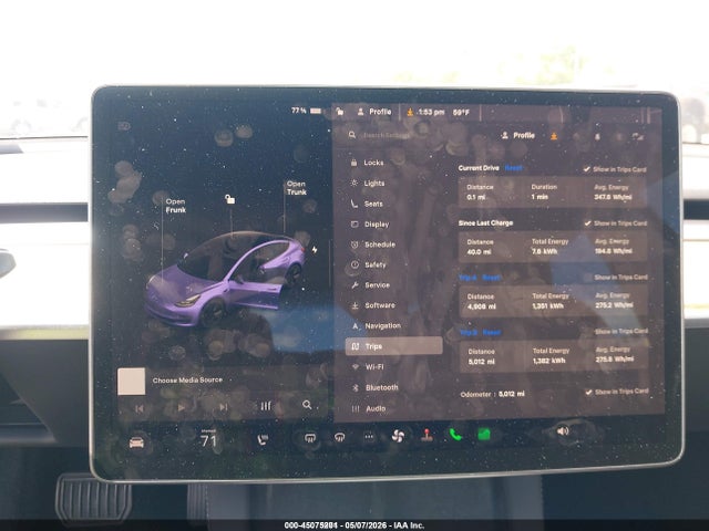 Продажа на аукционе авто 2023 Tesla Model 3 Rear-wheel Drive, vin: 5YJ3E1EA7PF408934, номер лота: 45075201