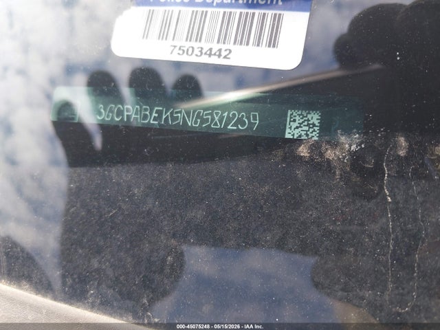 Продаж на аукціоні авто 2022 Chevrolet Silverado 1500 2wd  Short Bed Custom, vin: 3GCPABEK5NG581239, номер лоту: 45075248