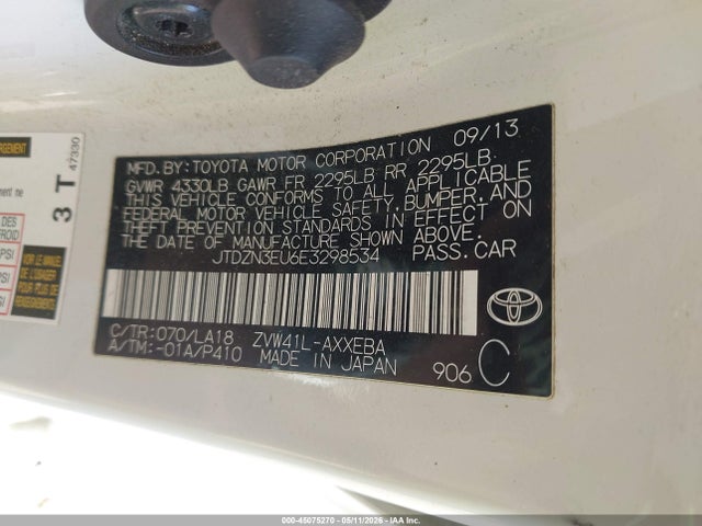 Toyota Prius V Five 2014 JTDZN3EU6E3298534 Image 9