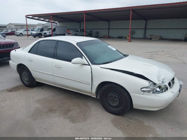 2003 Buick Century Custom მანქანა იყიდება აუქციონზე, vin: 2G4WS52J431218633, აუქციონის ნომერი: 45075278