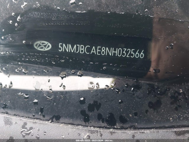 Продажа на аукционе авто 2022 Hyundai Tucson Sel, vin: 5NMJBCAE8NH032566, номер лота: 45075323