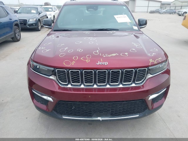 2024 Jeep Grand Cherokee 4xe მანქანა იყიდება აუქციონზე, vin: 1C4RJYB68RC136666, აუქციონის ნომერი: 45075369