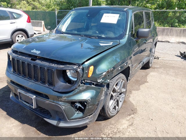 Aukcja sprzedaży 2021 Jeep Renegade Jeepster Fwd, vin: ZACNJCAB9MPM21538, numer aukcji: 45075397