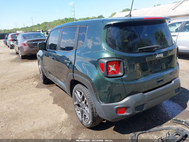 Aukcja sprzedaży 2021 Jeep Renegade Jeepster Fwd, vin: ZACNJCAB9MPM21538, numer aukcji: 45075397