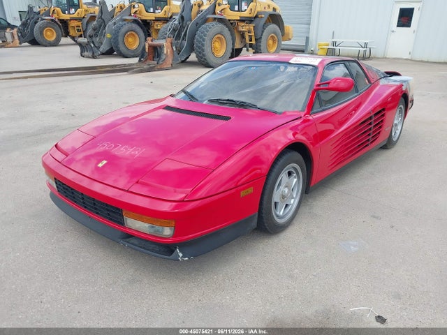 45075421 :رقم المزاد ، ZFFSA17A4G0065813 vin ، 1986 Ferrari Testarossa مزاد بيع
