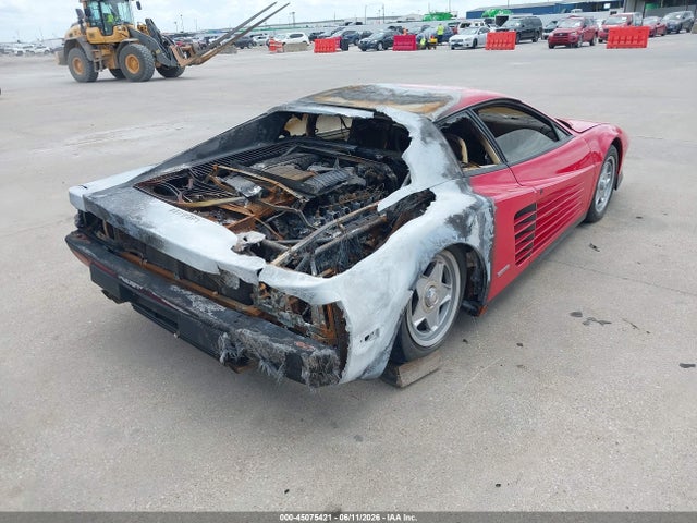 45075421 :رقم المزاد ، ZFFSA17A4G0065813 vin ، 1986 Ferrari Testarossa مزاد بيع
