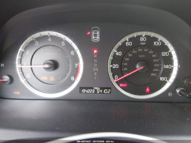 45075427 :رقم المزاد ، 1HGCP2F38AA088945 vin ، 2010 Honda Accord 2.4 Lx مزاد بيع