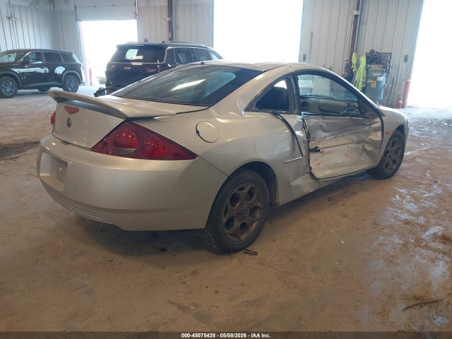Продаж на аукціоні авто 2002 Mercury Cougar V6, vin: 1ZWFT61L825604889, номер лоту: 45075428