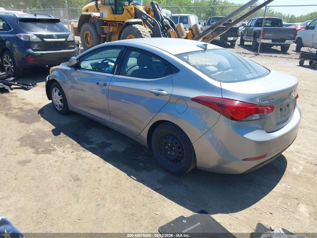 2016 Hyundai Elantra Se მანქანა იყიდება აუქციონზე, vin: 5NPDH4AE6GH787884, აუქციონის ნომერი: 45075450