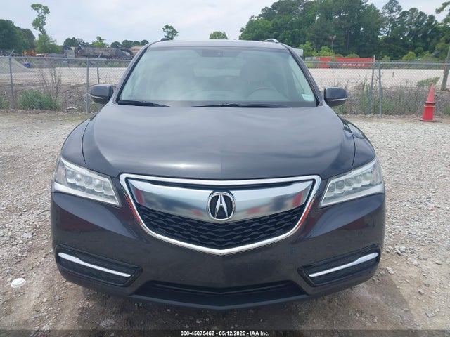45075462 :رقم المزاد ، 5FRYD3H88EB017204 vin ، 2014 Acura Mdx Advance Pkg W/entertainment Pkg مزاد بيع