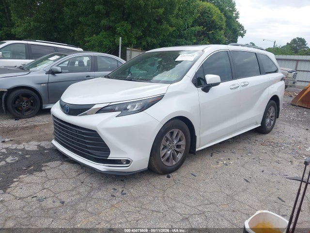 45075509 :رقم المزاد ، 5TDYRKEC1RS214139 vin ، 2024 Toyota Sienna Xle مزاد بيع