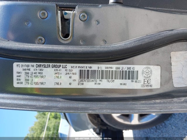 Продаж на аукціоні авто 2012 Ram 1500 St, vin: 1C6RD7KT3CS104753, номер лоту: 45075556