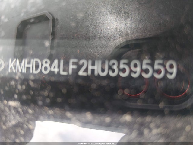 KMHD84LF2HU359559 Hyundai Elantra Limited
