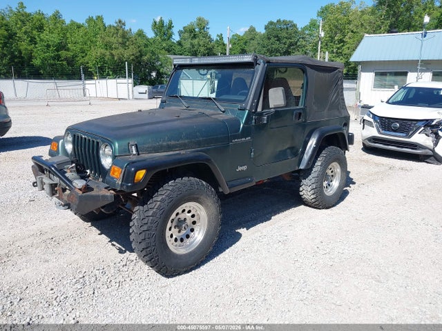 45075597 :رقم المزاد ، 1J4FA29P5YP778844 vin ، 2000 Jeep Wrangler Se مزاد بيع