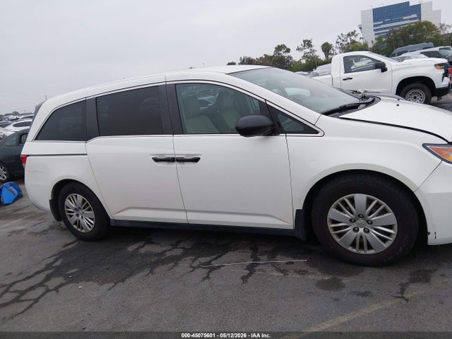 Продажа на аукционе авто 2016 Honda Odyssey Lx, vin: 5FNRL5H25GB078500, номер лота: 45075601