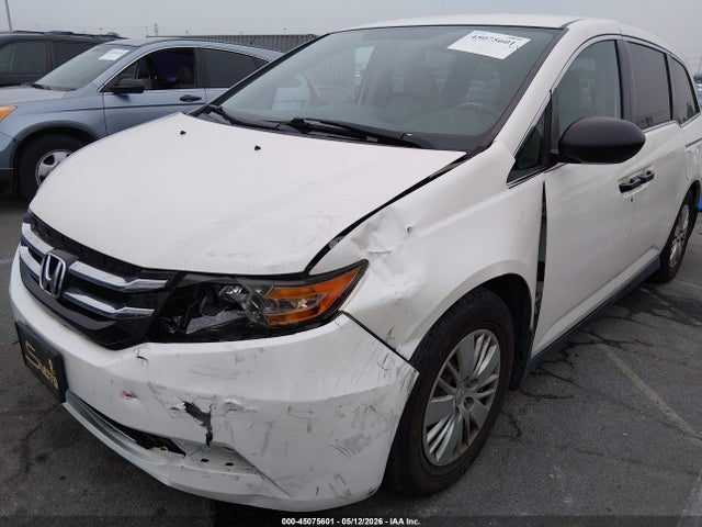 Продажа на аукционе авто 2016 Honda Odyssey Lx, vin: 5FNRL5H25GB078500, номер лота: 45075601