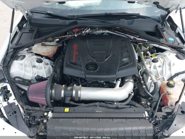 45075617 :رقم المزاد ، ZARFAECN2J7573170 vin ، 2018 Alfa Romeo Giulia Ti Sport مزاد بيع