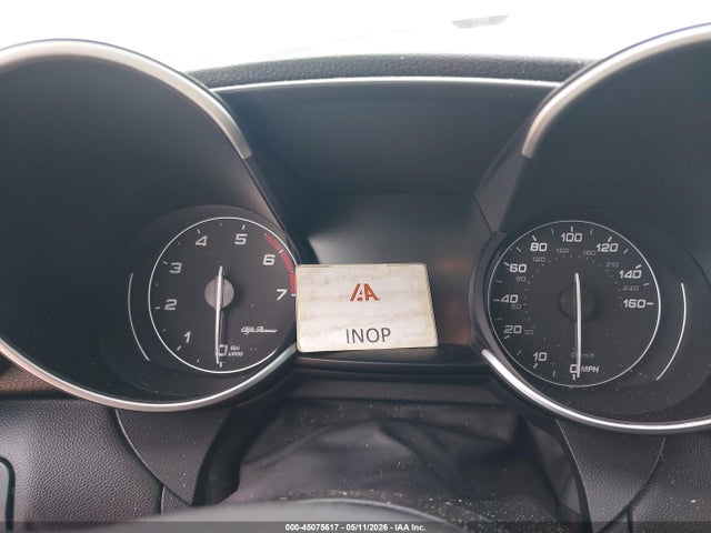 45075617 :رقم المزاد ، ZARFAECN2J7573170 vin ، 2018 Alfa Romeo Giulia Ti Sport مزاد بيع
