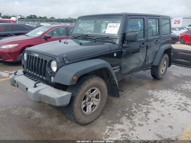 Aukcja sprzedaży 2016 Jeep Wrangler Unlimited Sport Rhd, vin: 1C4BJWKG1GL203541, numer aukcji: 45075671