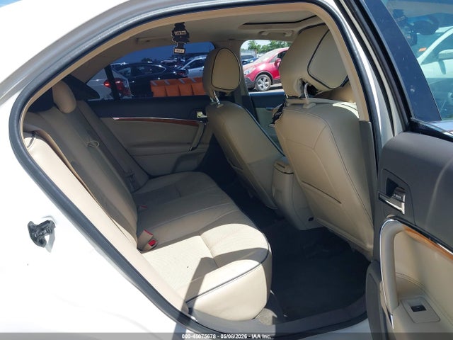 45075678 :رقم المزاد ، 3LNHL2GC4CR811239 vin ، 2012 Lincoln Mkz مزاد بيع