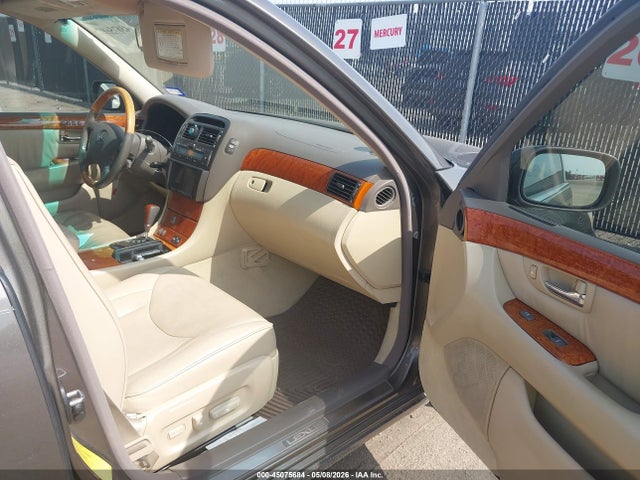 Aukcja sprzedaży 2005 Lexus Ls 430, vin: JTHBN36F255027491, numer aukcji: 45075684