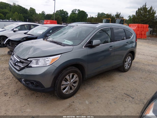 2012 Honda Cr-v Ex-l მანქანა იყიდება აუქციონზე, vin: 5J6RM4H78CL044345, აუქციონის ნომერი: 45075706