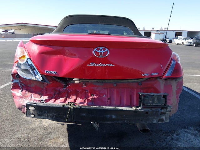 45075719 :رقم المزاد ، 4T1FA38P66U076345 vin ، 2006 Toyota Camry Solara Se مزاد بيع