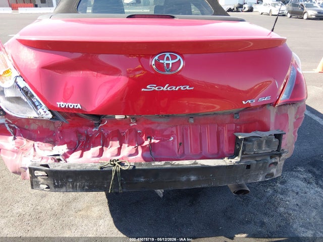 45075719 :رقم المزاد ، 4T1FA38P66U076345 vin ، 2006 Toyota Camry Solara Se مزاد بيع