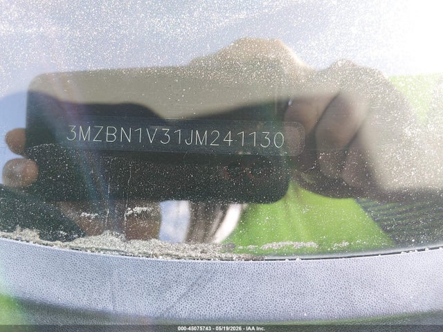 Продажа на аукционе авто 2018 Mazda Mazda3 Touring, vin: 3MZBN1V31JM241130, номер лота: 45075743