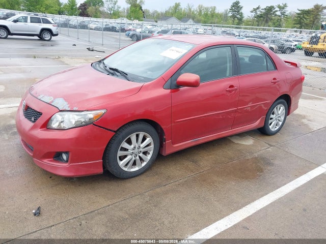 45075843 :رقم المزاد ، 1NXBU40EX9Z125802 vin ، 2009 Toyota Corolla S مزاد بيع