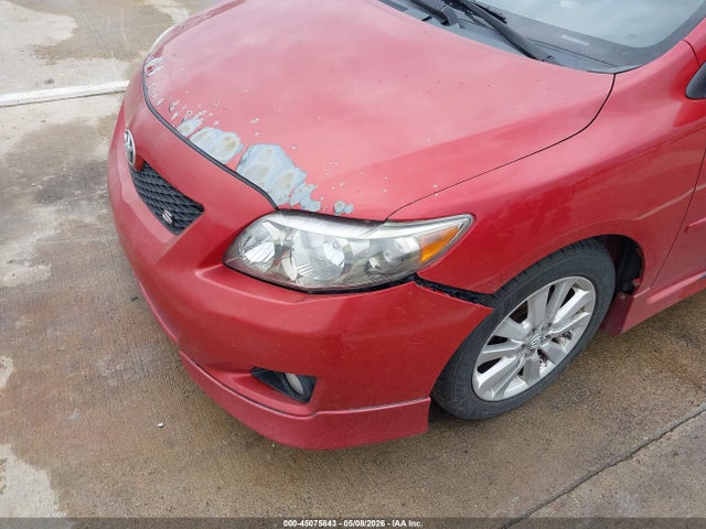 45075843 :رقم المزاد ، 1NXBU40EX9Z125802 vin ، 2009 Toyota Corolla S مزاد بيع
