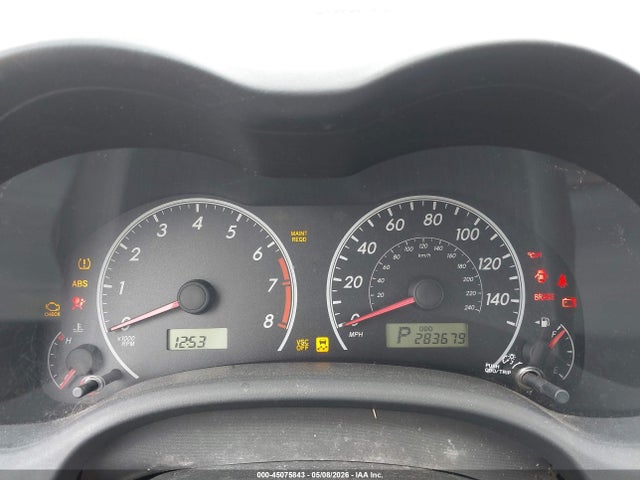 45075843 :رقم المزاد ، 1NXBU40EX9Z125802 vin ، 2009 Toyota Corolla S مزاد بيع