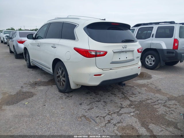2014 Infiniti Qx60 მანქანა იყიდება აუქციონზე, vin: 5N1AL0MN6EC518486, აუქციონის ნომერი: 45075858