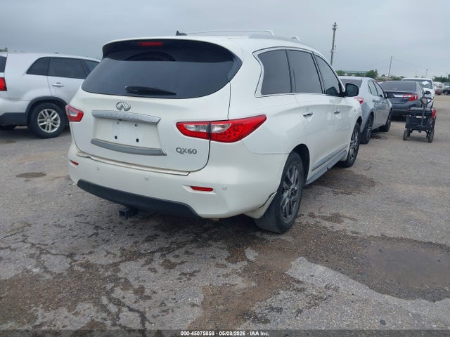 2014 Infiniti Qx60 მანქანა იყიდება აუქციონზე, vin: 5N1AL0MN6EC518486, აუქციონის ნომერი: 45075858