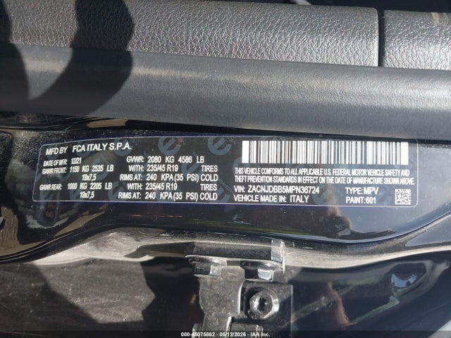 Продажа на аукционе авто 2021 Jeep Renegade 80th Anniversary 4x4, vin: ZACNJDBB5MPN36724, номер лота: 45075862