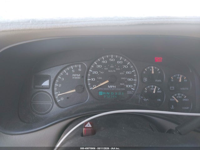 Aukcja sprzedaży 2002 Gmc Yukon Xl 1500 Slt, vin: 1GKEC16T52J337639, numer aukcji: 45075906