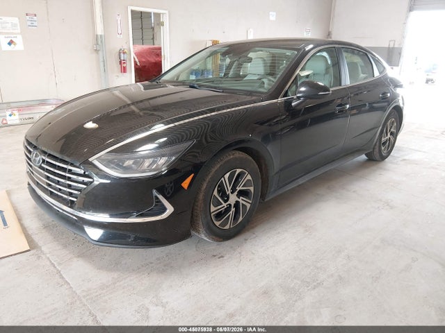 KMHL24JJ3MA027758 Hyundai Sonata Blue