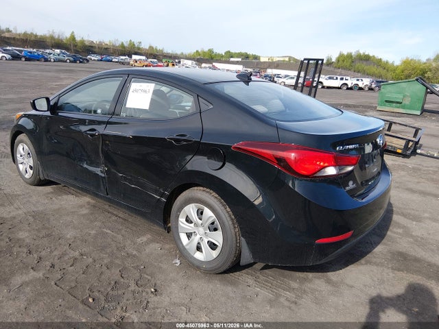 Aukcja sprzedaży 2016 Hyundai Elantra Se, vin: 5NPDH4AE3GH715301, numer aukcji: 45075963