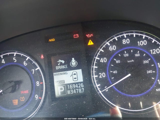 Aukcja sprzedaży 2010 Infiniti G37x, vin: JN1CV6EL0AM151969, numer aukcji: 45075980