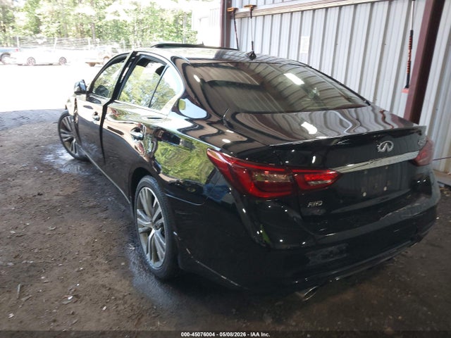 2018 Infiniti Q50 3.0t Sport მანქანა იყიდება აუქციონზე, vin: JN1EV7AR5JM437115, აუქციონის ნომერი: 45076004