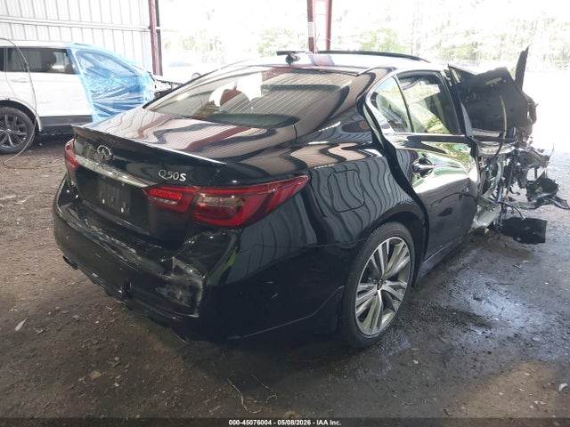 2018 Infiniti Q50 3.0t Sport მანქანა იყიდება აუქციონზე, vin: JN1EV7AR5JM437115, აუქციონის ნომერი: 45076004