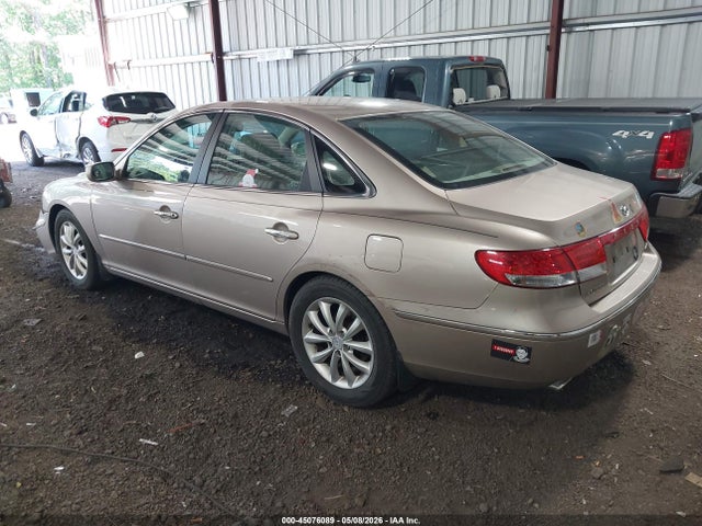 Продажа на аукционе авто 2006 Hyundai Azera Limited/se, vin: KMHFC46F86A135469, номер лота: 45076089