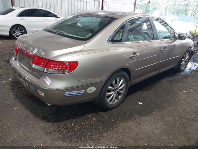 Продажа на аукционе авто 2006 Hyundai Azera Limited/se, vin: KMHFC46F86A135469, номер лота: 45076089
