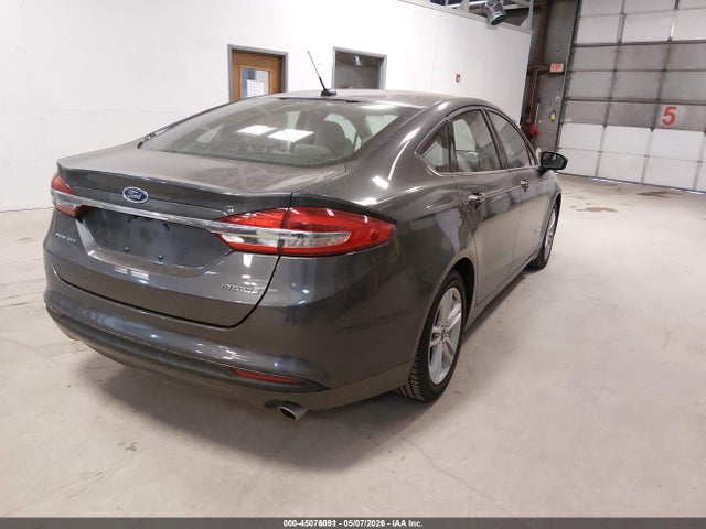 2018 Ford Fusion Hybrid S მანქანა იყიდება აუქციონზე, vin: 3FA6P0UU2JR271460, აუქციონის ნომერი: 45076091