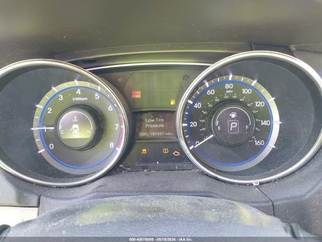 2012 Hyundai Sonata Gls მანქანა იყიდება აუქციონზე, vin: 5NPEB4AC5CH413264, აუქციონის ნომერი: 45076099