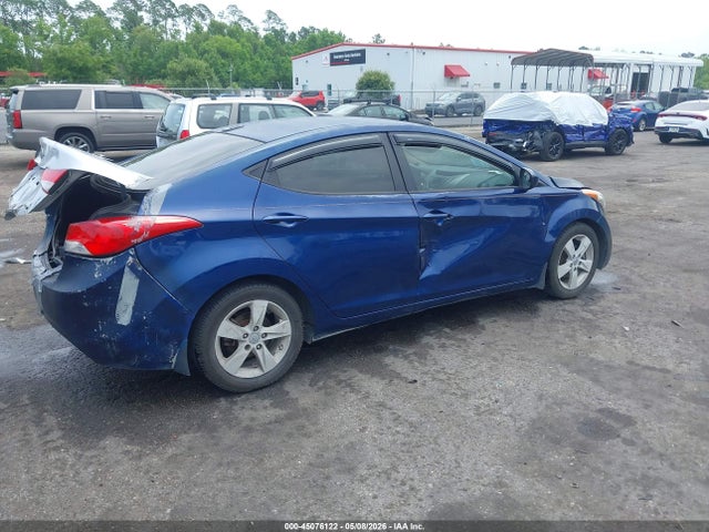 45076122 :رقم المزاد ، KMHDH4AE1DU660666 vin ، 2013 Hyundai Elantra Gls مزاد بيع