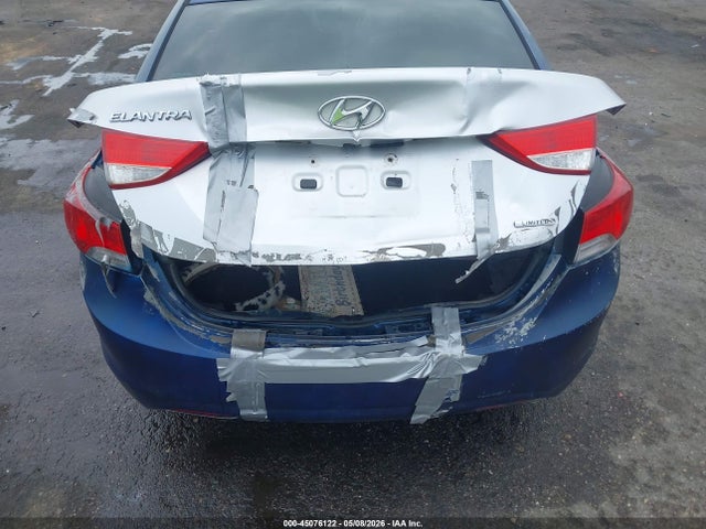 45076122 :رقم المزاد ، KMHDH4AE1DU660666 vin ، 2013 Hyundai Elantra Gls مزاد بيع