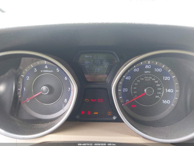 45076122 :رقم المزاد ، KMHDH4AE1DU660666 vin ، 2013 Hyundai Elantra Gls مزاد بيع